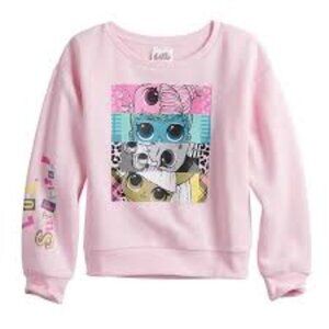 Lol Surprise Sweatshirt and t shirt - light pink - size S (6/6X)
